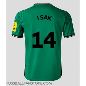 Newcastle United Alexander Isak #14 Replik Auswärtstrikot 2023-24 Kurzarm